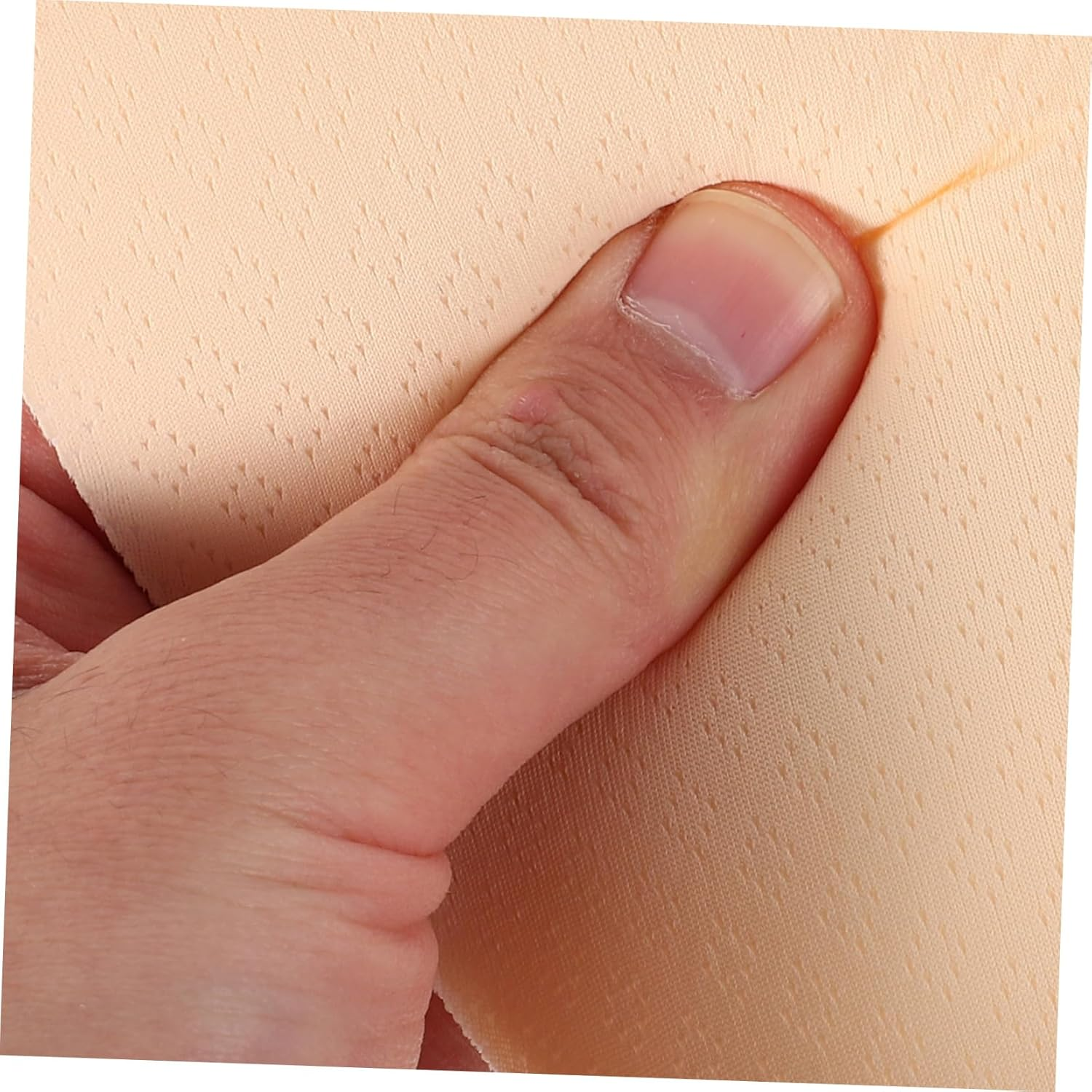 2Pcs Women Private Chinlon Underwear Pad Hiding Insert Panty Supplies Replacement Swim Private Pads Comfortable Soft Cover for Female Intimate Areas Beige image number 6