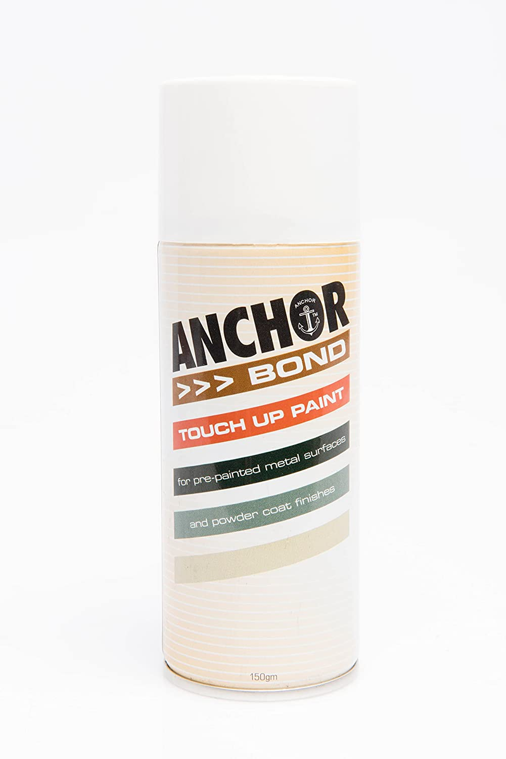 Anchor Bond Acrylic Touch up Aerosol Paint, Surfmist/Off White, 150 G