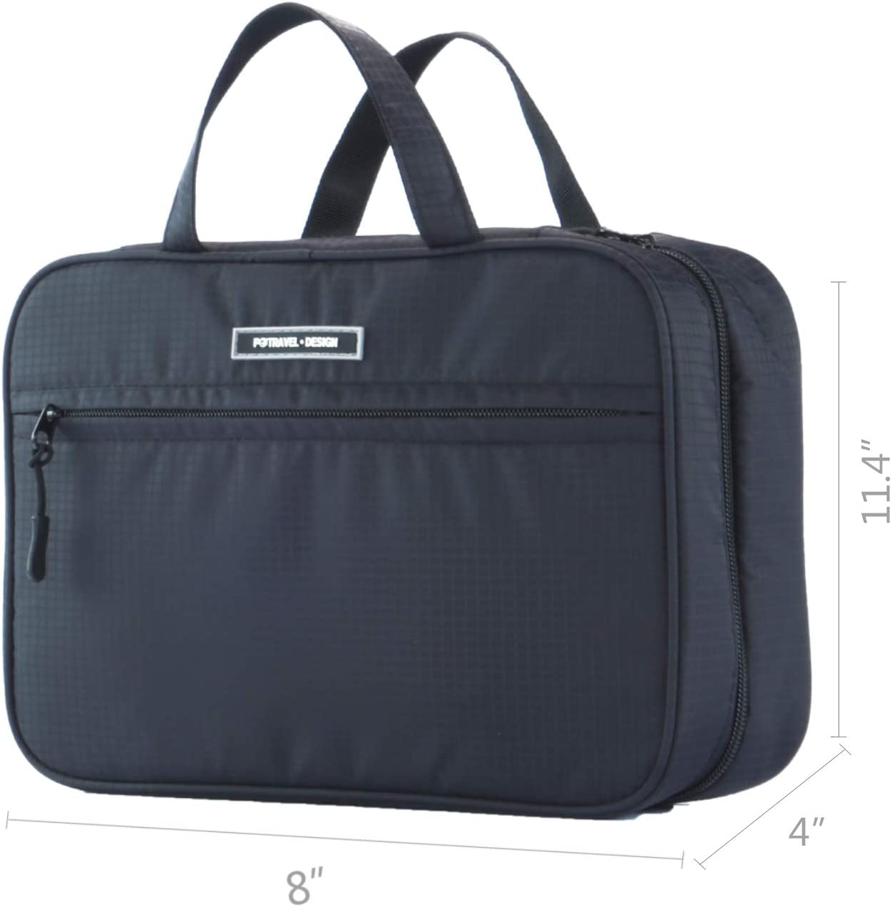 Toiletry Bag Hanging Hook Water Resistant for Cosmetics Toiletries Shaving Items 5 Separate Compartments 2 Removable Pouches Travelling Hiking Weekends Away Unisex from Paton Travel Australia image number 6