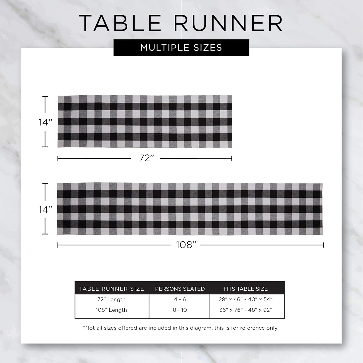 DII Indoor/Outdoor Tabletop Collection Multi-Use, Machine Washable, Striped, Table Runner, 14X72, Beach House image number 2
