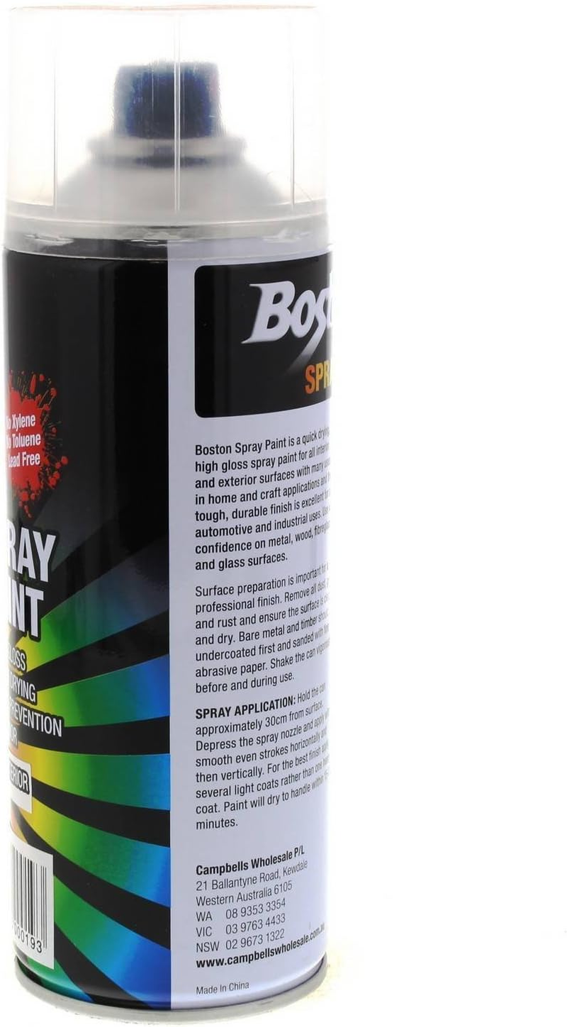Boston Spray Paint 250 Gram Clear image number 5