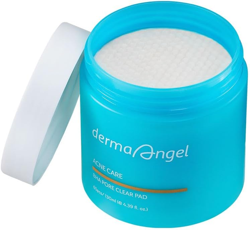 Derma Angel Acne Care BHA Pore Clear Pad | Exfoliates & Deep Cleans Pores | Fights Acne, Oil & Dullness | with EGF, Plant Extracts, Ceramide & Hyaluronic Acid | for Oily, Acne-Prone & Combination Skin image number 3