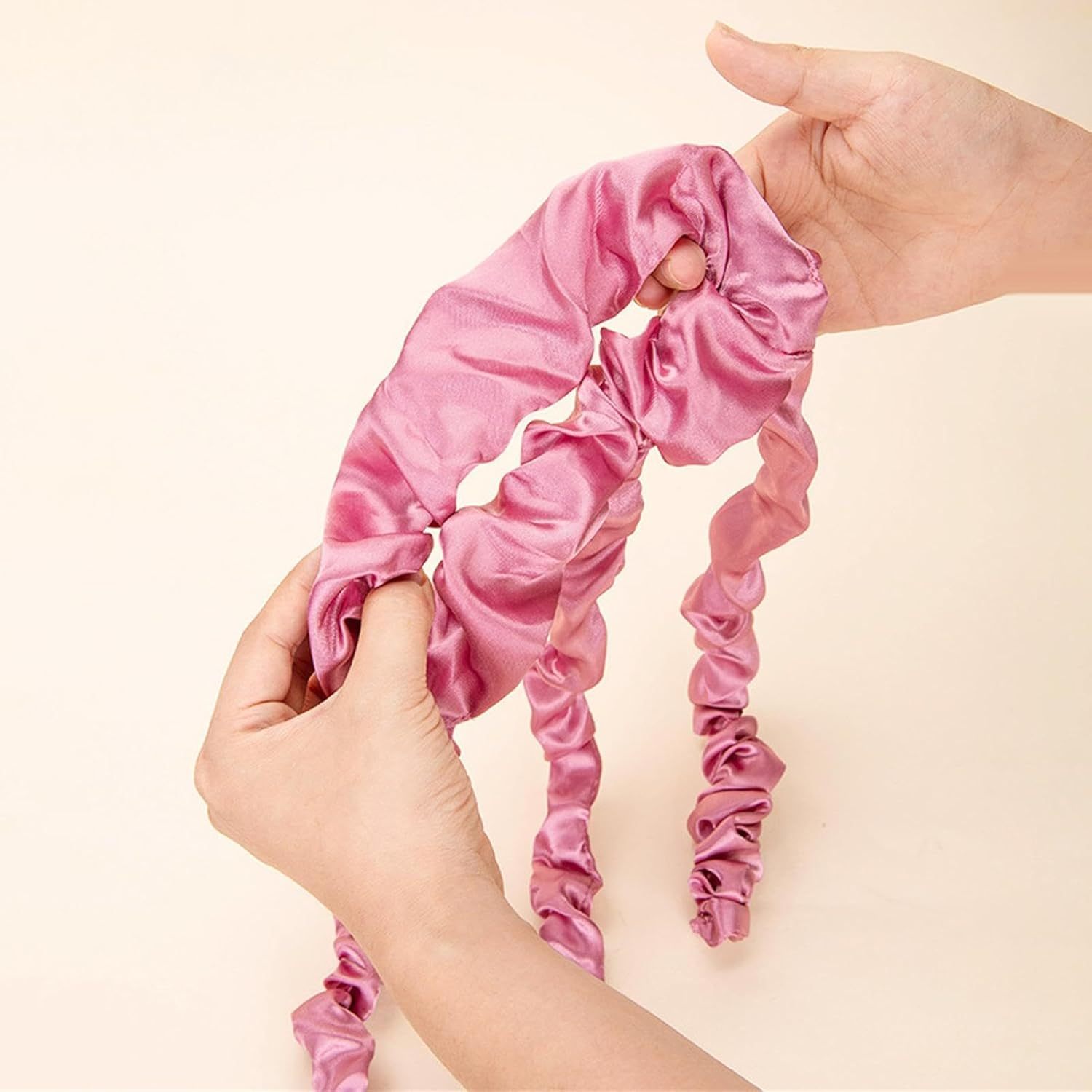 Hair Curler for Long Hair Curls - Hair Curling Wrap | Hair Rollers for Heatless Curls | Soft, Comfortable, Breathable, Easy to Use Heatless Curls Overnight for Short, Long Hair, Women, Girls