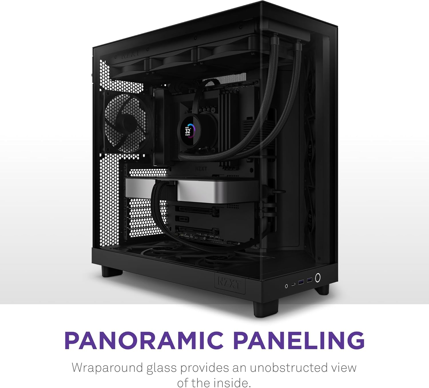 NZXT H6 Flow CC-H61FB-01 image number 5