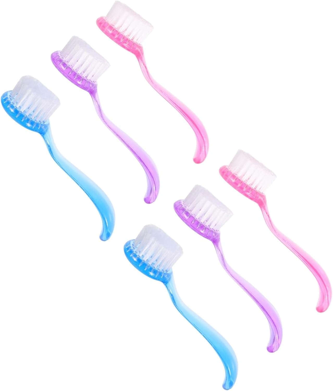 Cyktxei 6Pcs Facial Cleansing Brush Set with Long Handle Nail Dirt Remover Brush for Deep Cleaning Face Hands Fingertips and Toes Gentle Exfoliator Scrubber for Men and Women Personal Care image number 1