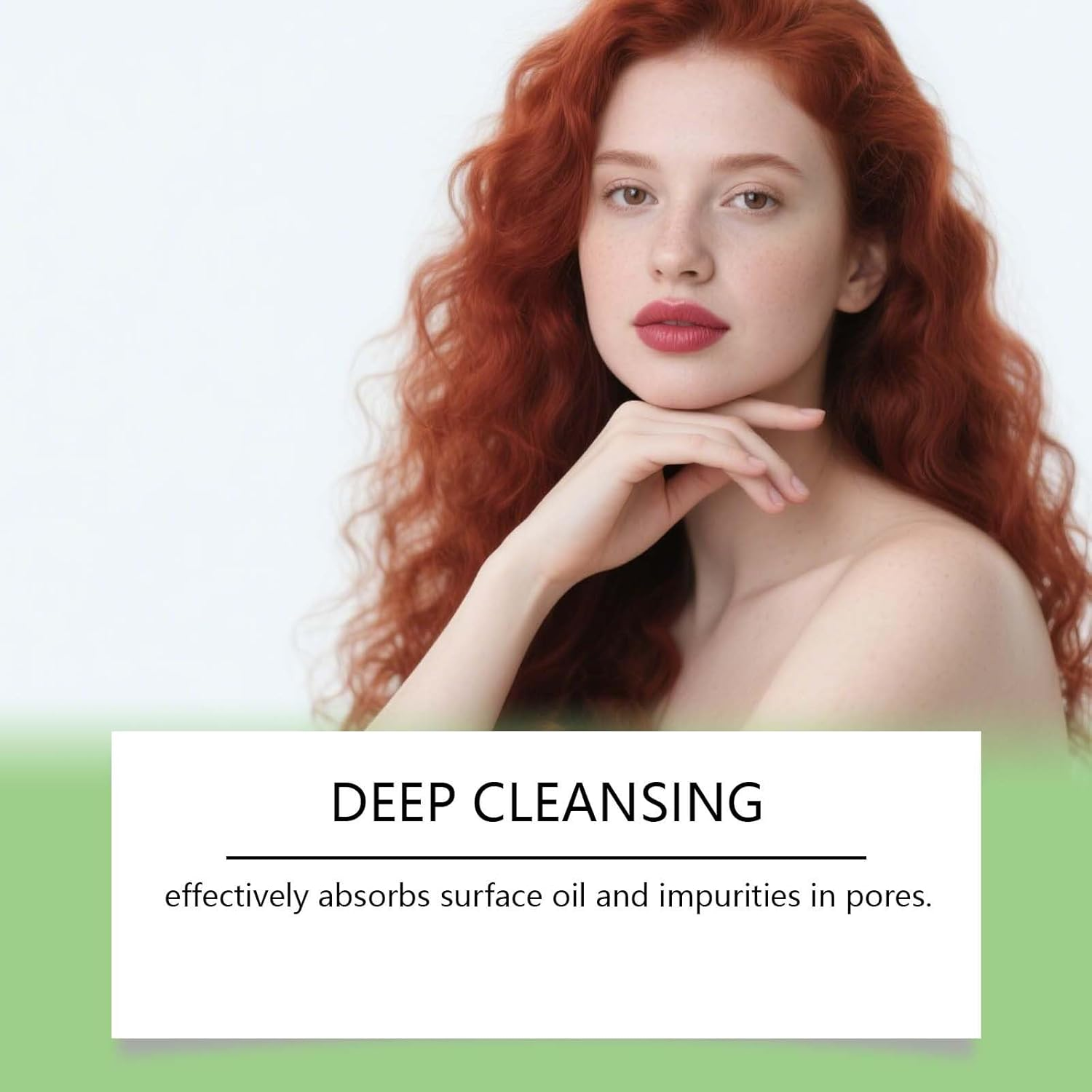 Holy Basil Bubble Deep Cleansing Facial Mask - Gentle Face Wash for Pores Blackhead Removal, Skin Purification & Pore Care, Sensitive Skin Safe, 3.17 Fl Oz