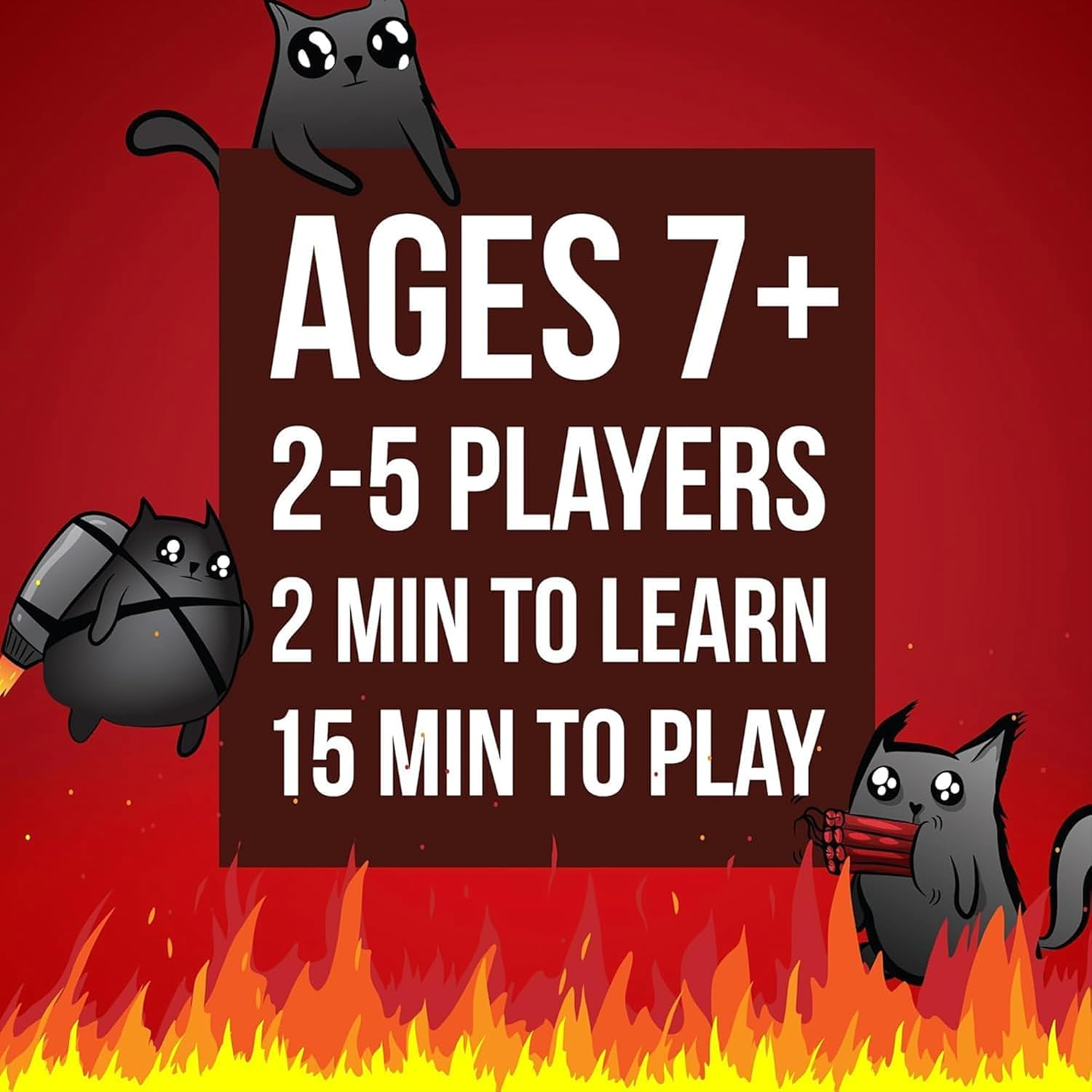 Exploding Kittens Original Edition | Exclusive Tin Box Edition | Easy Family-Friendly Party Games - Card Games for Adults, Teens & Kids - 2-5 Players image number 2