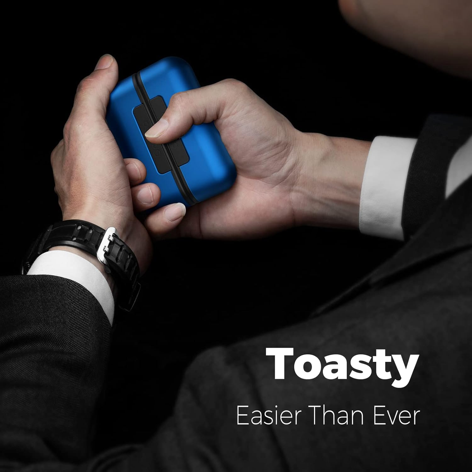 OCOOPA Hand Warmers Rechargeable 2 Pack, Magnetic Electric Handwarmer, 16 Hrs Warmth 4 Levels Heat up to 145℉, USB-C Portable Charger 10000Mah, Raynauds, Golf, Tech Gifts for Men, Union Ut2S(Magtwins) image number 4