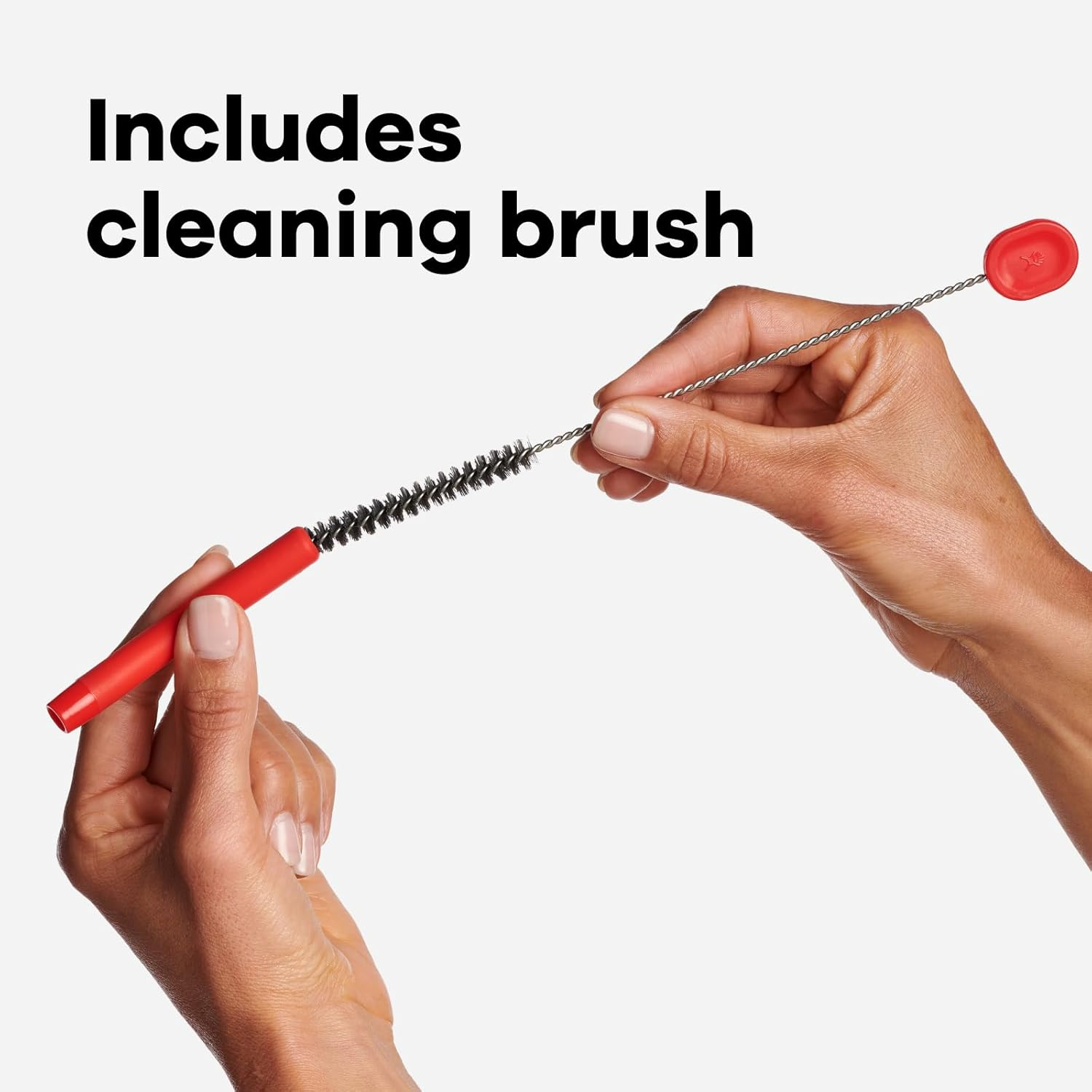 Hydro Flask Stainless Steel Straw Set Goji image number 2