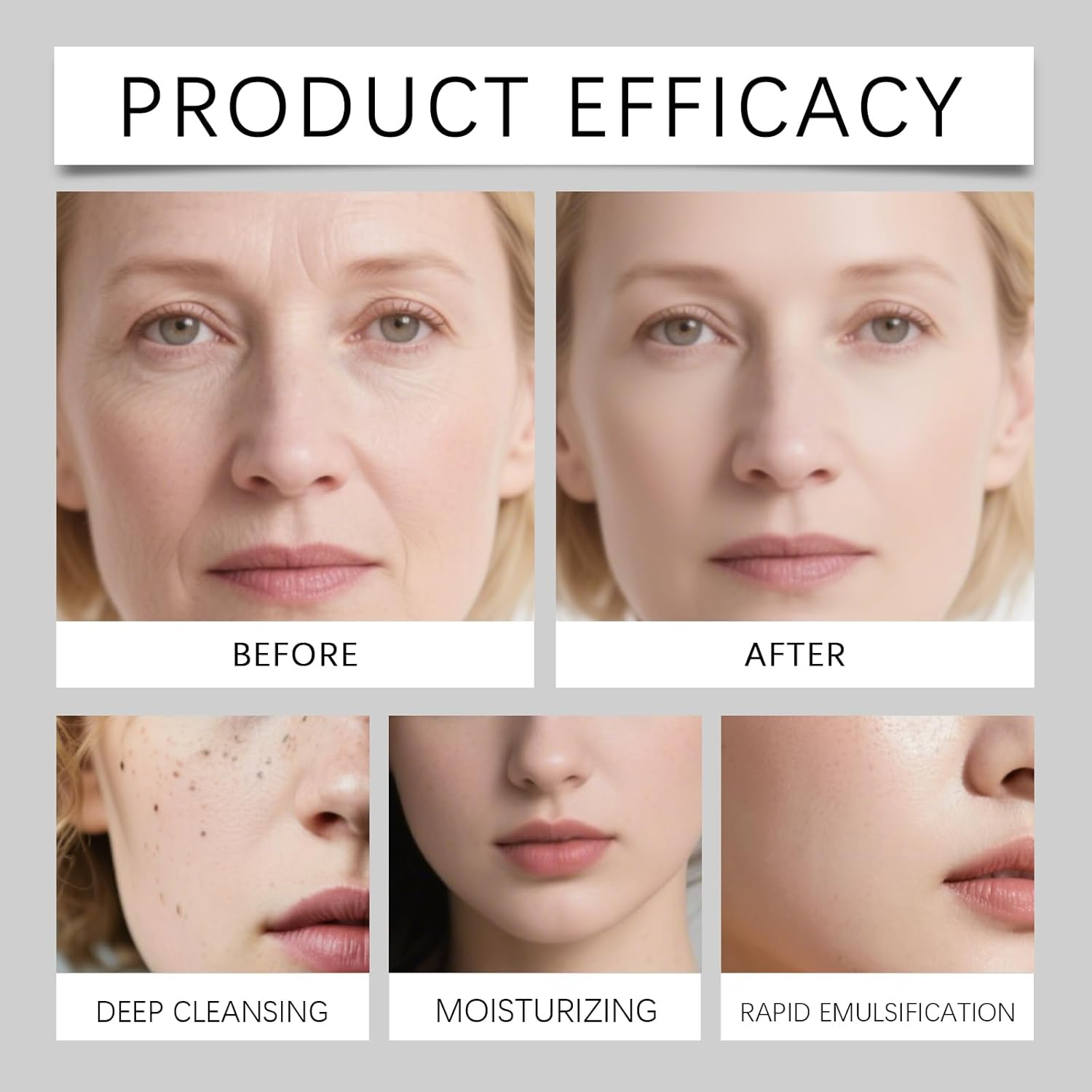 Cream Time Reverse - Advanced Fast-Absorbing & Nourishing, Retinol Wrinkle-Reducing Face Cream with Centella Asiatica, Skin Hydrating & Firming, Anti-Aging Facial Skincare for All Skin (2PCS) image number 5