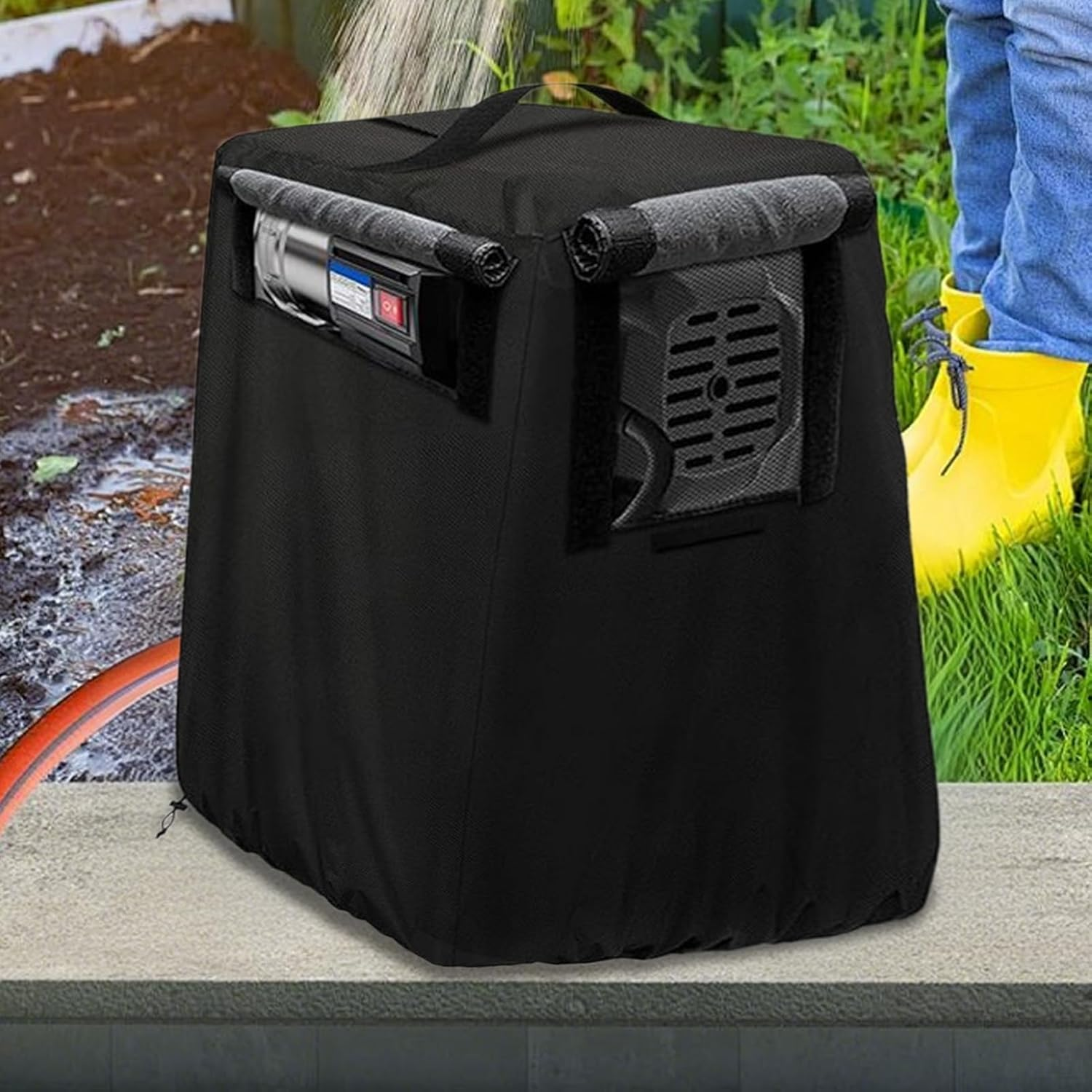 Well Covers for Shallow Well - Waterproof Protector,Shallow Pump Protective Cover,For Garden Backyard Farm Pathway Driveway Patio Lawn Walkway Courtyards Balcony image number 5