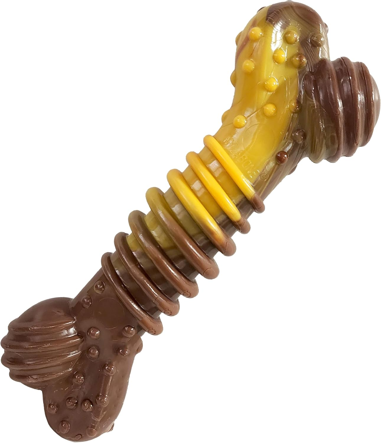 Nylabone Flavor Frenzy Power Chew Dog Toy Philly Cheesesteak Medium/Wolf,1 Count (Pack of 1) image number 6