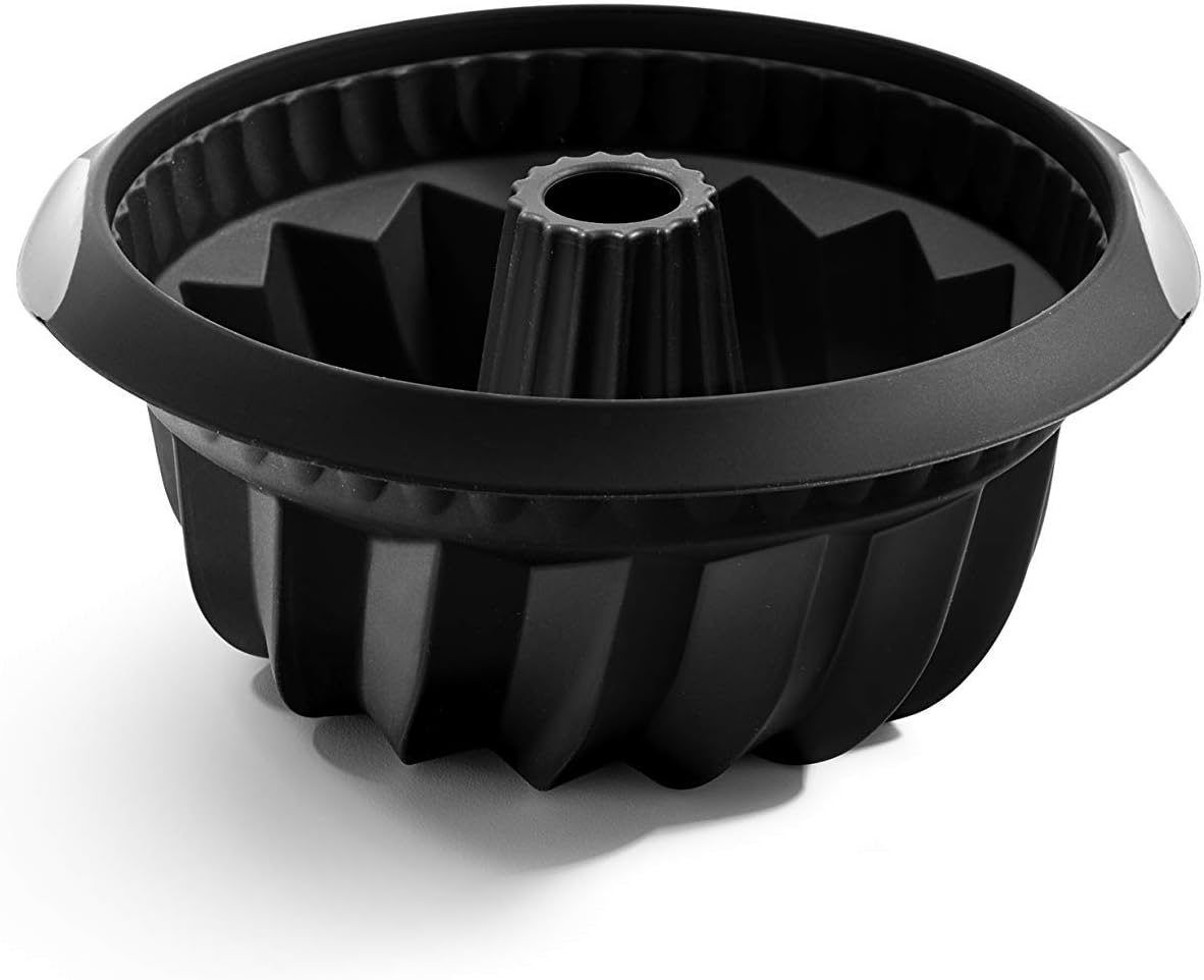 L&eacute;ku&eacute; 2400 Ml Deep Savarin Cake Mould, Black