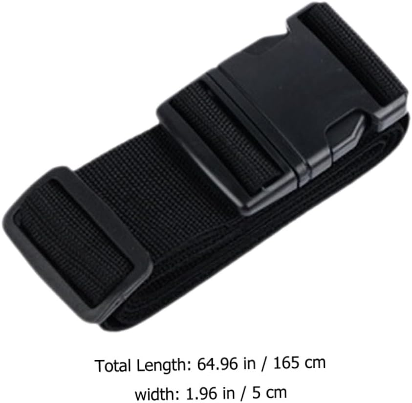 CIMAXIC 5Pcs Adjustable Luggage Straps with Buckle Suitcase Packing Belts for Travel Lightweight Tie down Straps with High Strength and Quick Fastening Secure Travel Gear and Storage image number 5