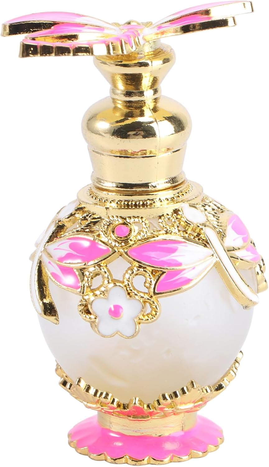 Dragonfly Decoration Perfume Storage Bottle 15Ml Frosted Glass Refillable Essential Oil Storage Container Elegant Home D&eacute;cor Accent image number 6