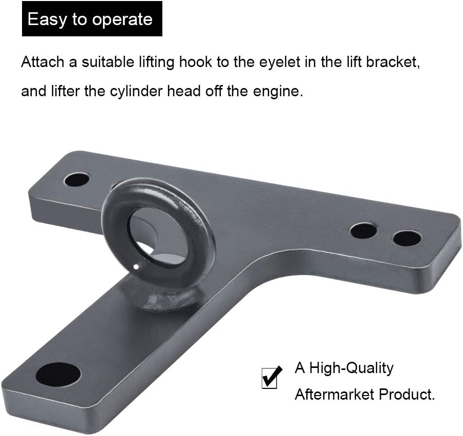 Yoursme J-35641-A Cylinder Head Lift Bracket Tool & J-35996-A Rocker Arm Lifter Fit for Detroit Diesel 60 Series image number 2