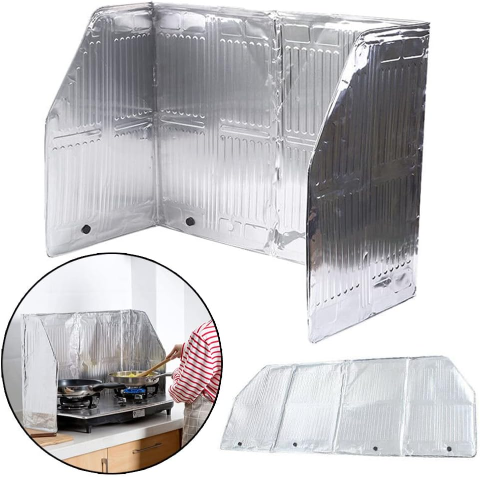 Kitchen Screen Cover Cooking Shield Splash Guard Frying Foil Oil anti Splatter image number 5