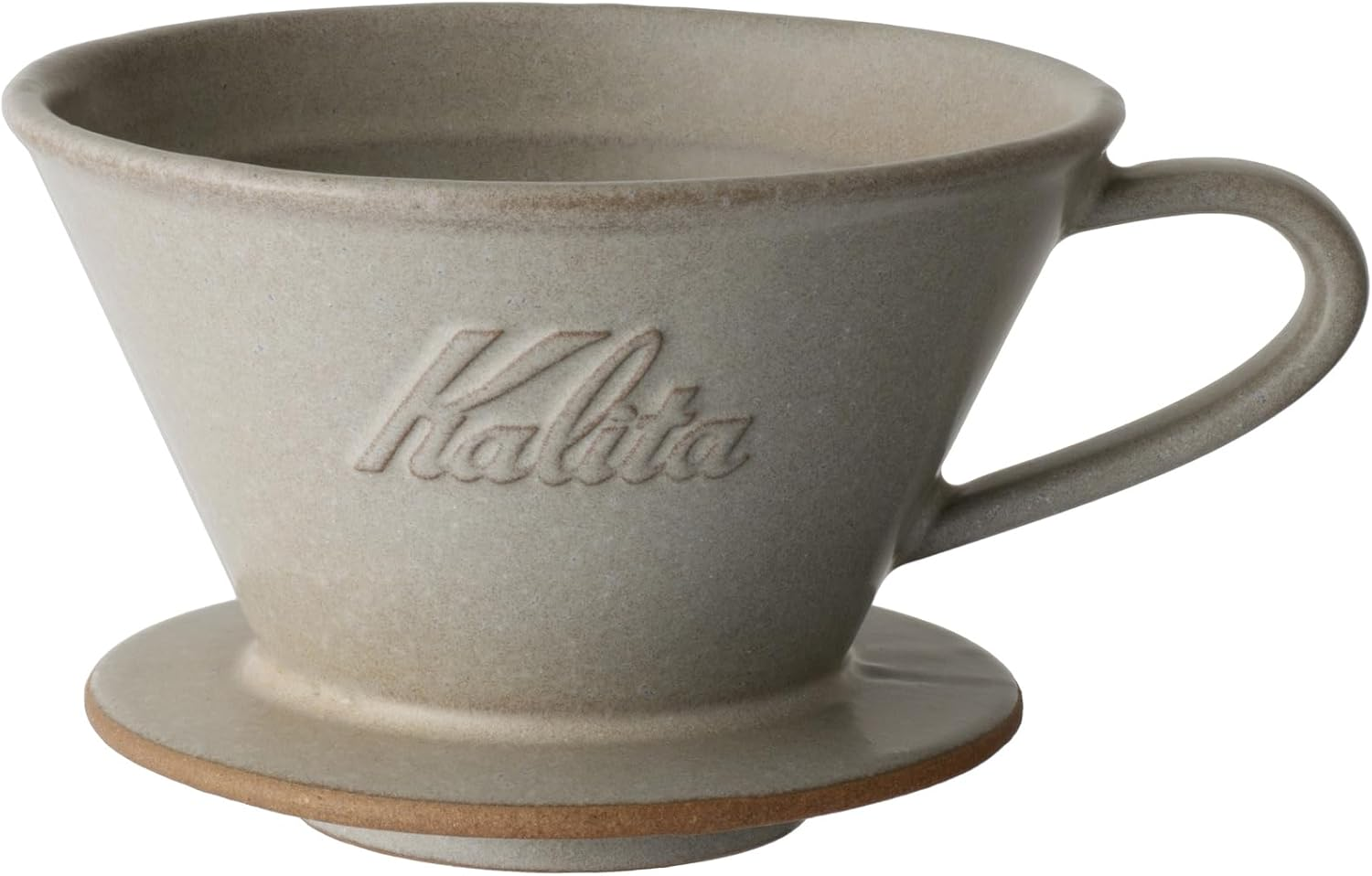 Carita Coffee Dripper Mino Ware High Heat Retention Pottery, for 2-4 People, Sand Beige, #02101, Wave Series, Made in Japan, Drip Equipment, for 2 People, for 4 Cups, Porcelain, Stylish, Outdoor image number 4