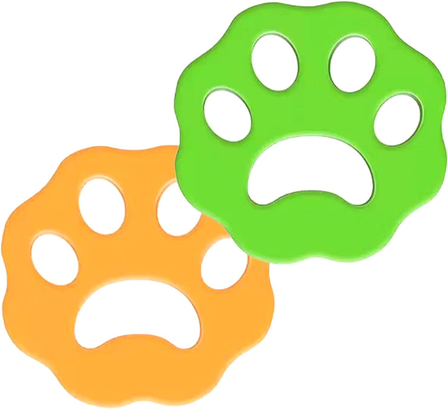 8PCS Washing Machine Lint Catcher, Silica Gel Material, for Removing Pet Hair, Remove Hair from Clothing, Adsorb Hair, Dust, Paper image number 1