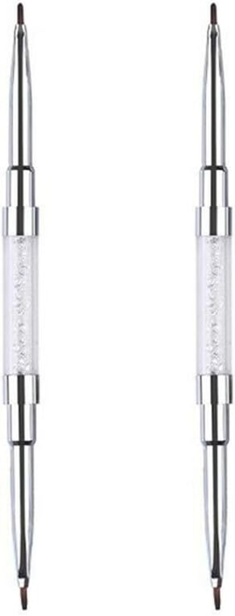 2 Pcs Nail Art Brushes, 2 in 1 Nail Art Painting Pen Brushes, DIY Nail Art Designs Pen Tools for Home and Salon Use, Type A image number 2