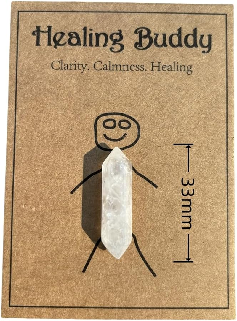 Crystal Point - Raw Healing Stone for Meditation, Energy, Decor (Clear Quartz) - Clear Quartz image number 6