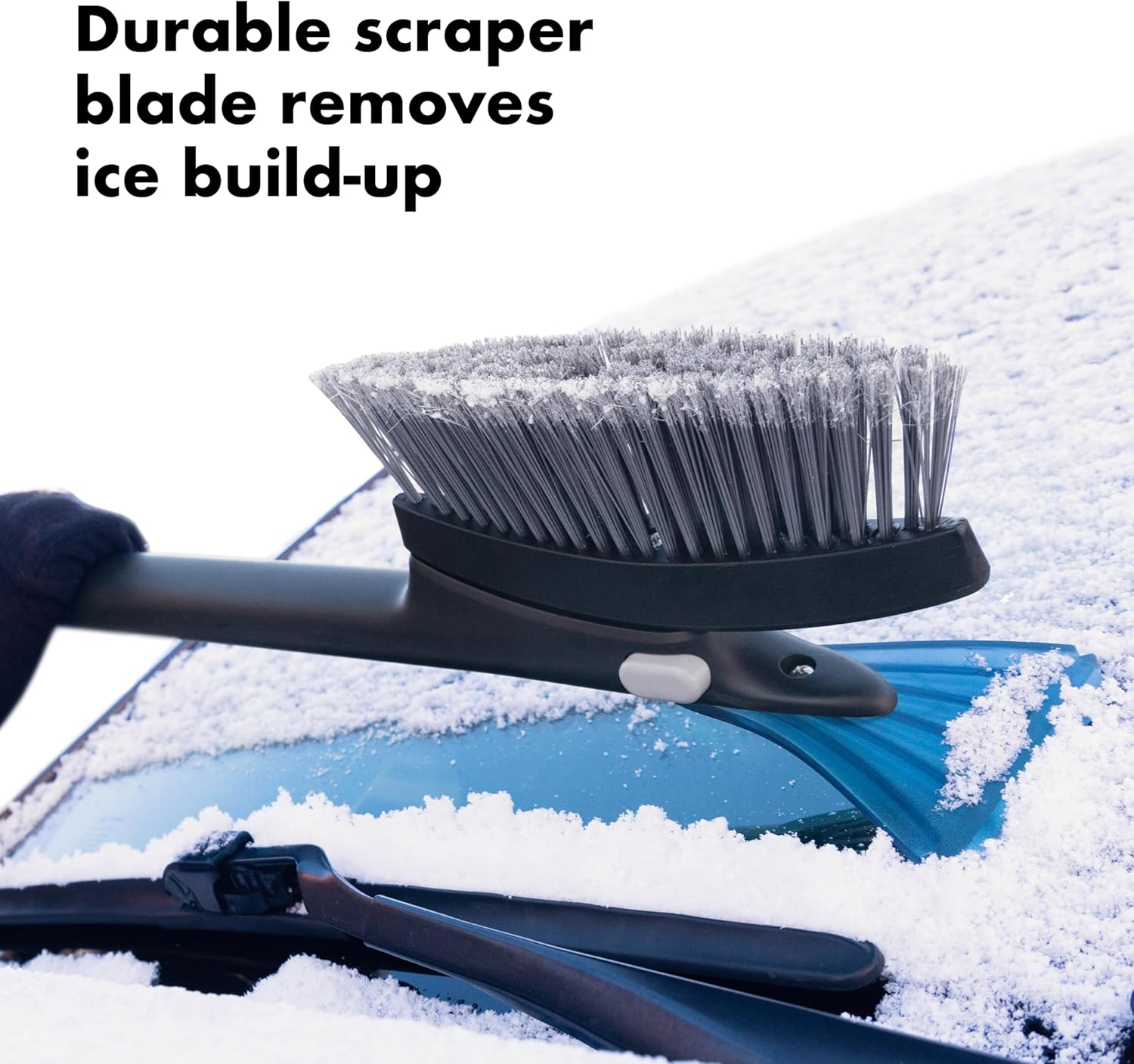 OXO Good Grips Extendable Twister Snow Brush with Ice Scraper image number 5