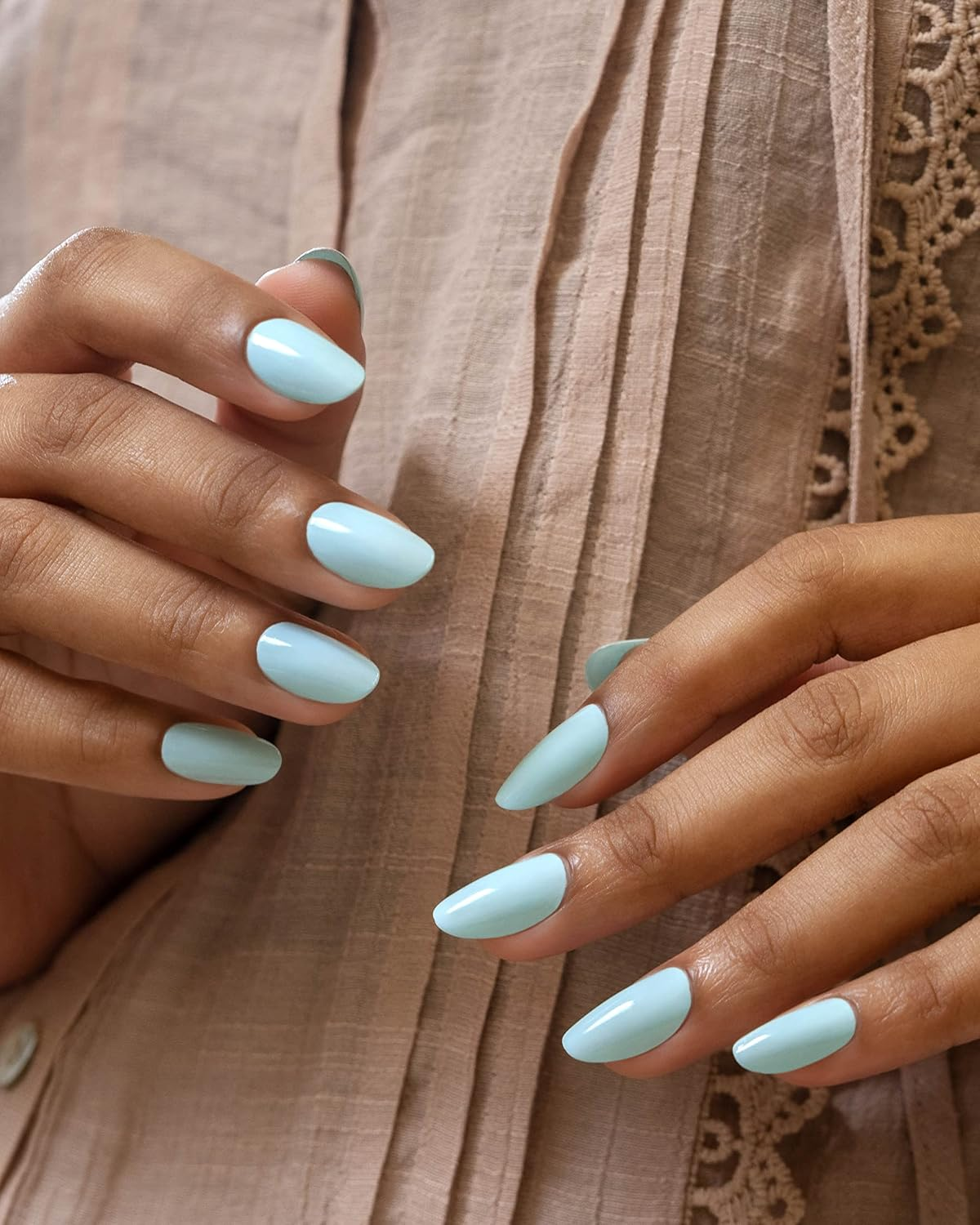 Gelish Professional Not so Prince Charming Soak-Off Gel Polish, Blue Creme, 15 Ml image number 5