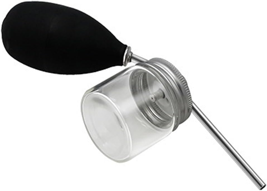 Diatomaceous Earth Bulb Duster Applicator for Garden & Home, Powder Puffer Dispenser for Pest Control -Mecus