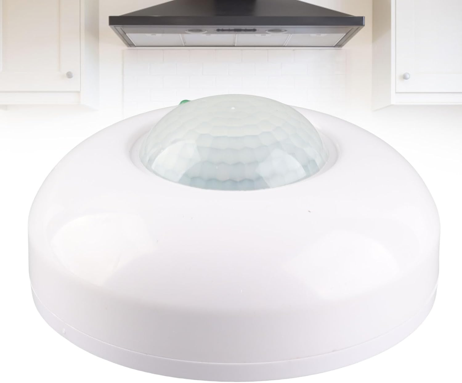 Generic Body Motion Movement Ceiling Intelligent Control Infrared Detector, Infrared Motion Sensor Adjustable for Control Led Light Patio Exhaust Fan Hallway