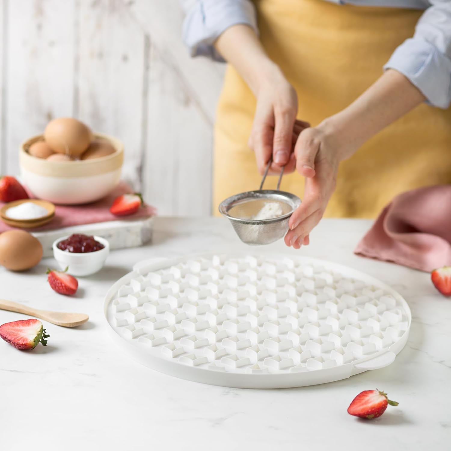 DECORA Arabesque Crust Cutter, White, 30 X 30 X 3 Cm image number 2