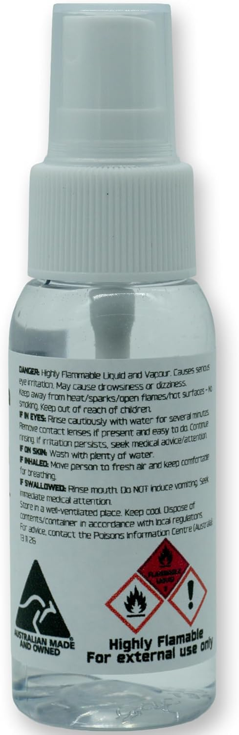 Isopropyl Alcohol Cleaner | IPA 70% Spray 50Ml | Portable | for on the Go | Rubbing Alcohol Spray | Multi-Purpose Cleaner image number 3