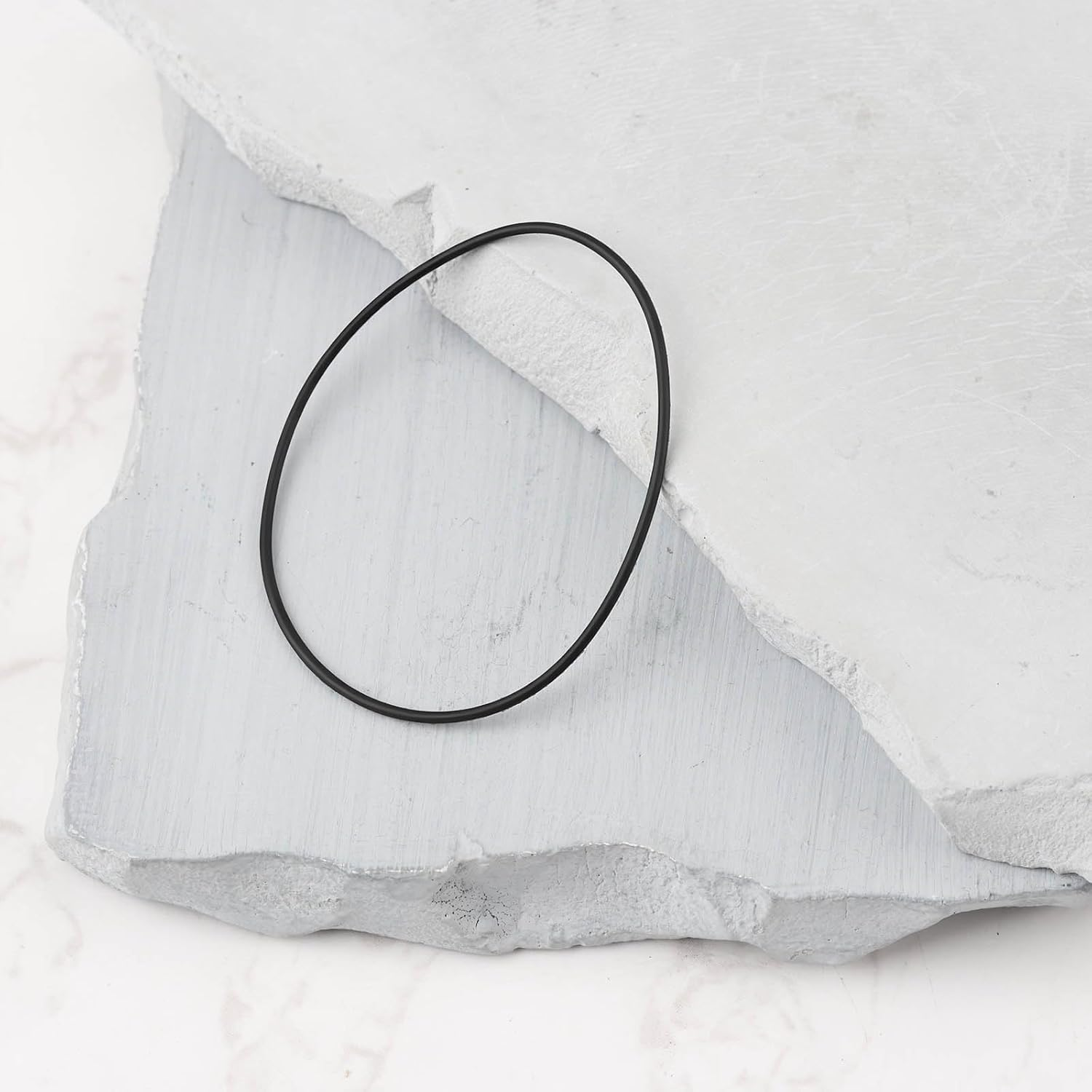 10 Pcs Drain Pipe Bend Joint Sealing O-Ring Nitrile Rubber 42X40X1Mm Fit for 1 1/2 Inch / 40Mm Joints image number 2