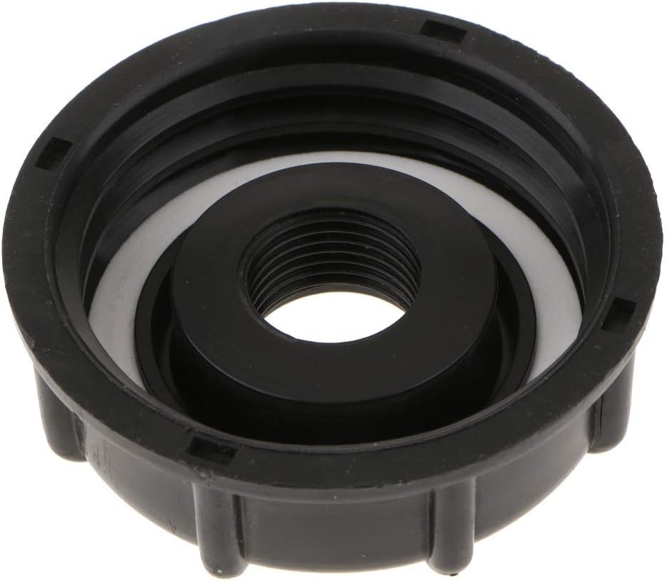 SENRISE IBC Tank Adapter Plastic Hose Connector S60X6 Coarse Thread Cap to 1/2" Rain Butt Tap Adapter for IBC Sound Valve