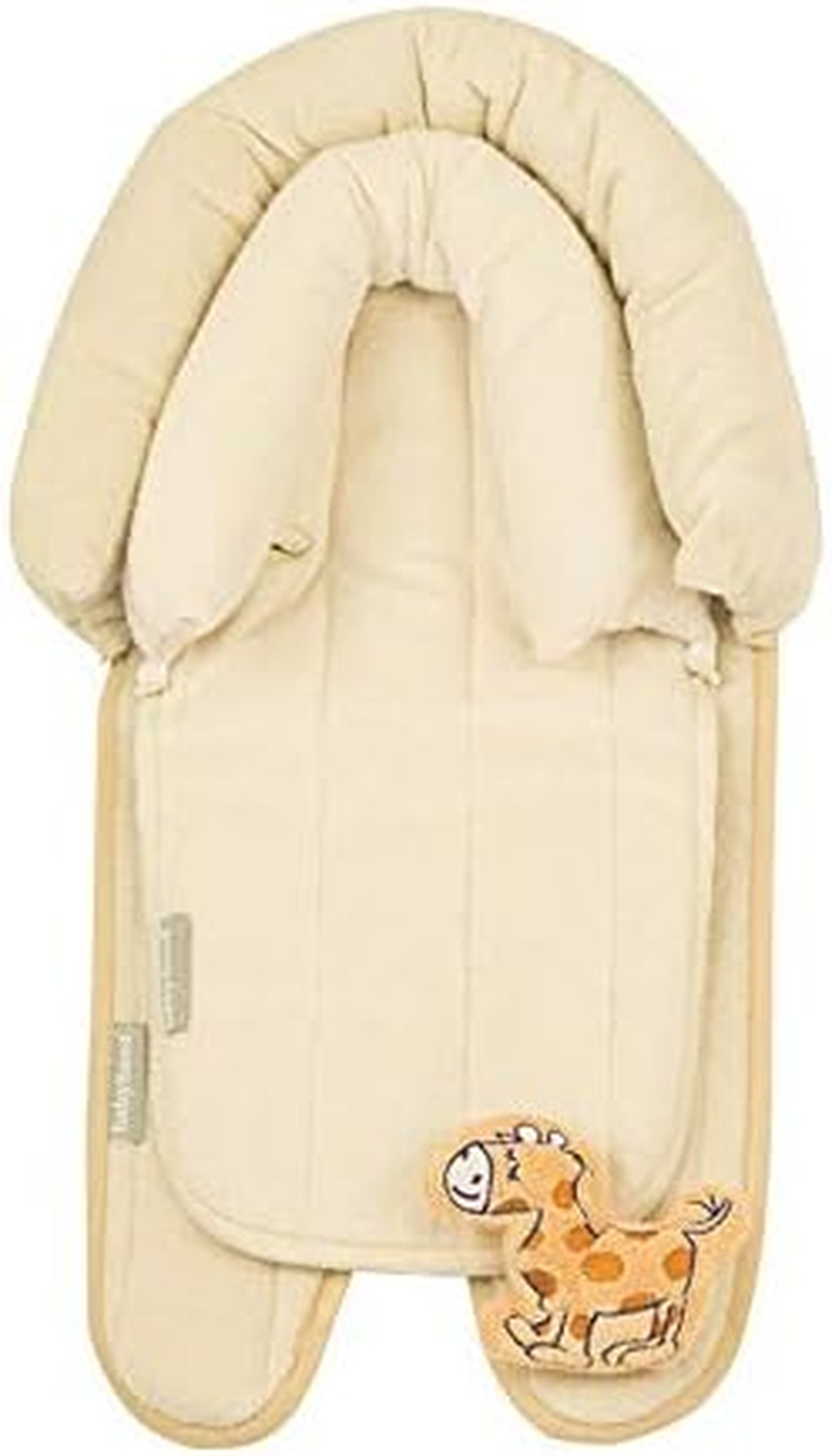 Babyhood Breathe Eze Micro Towel 2 in 1 Head Support, Latte/Cream
