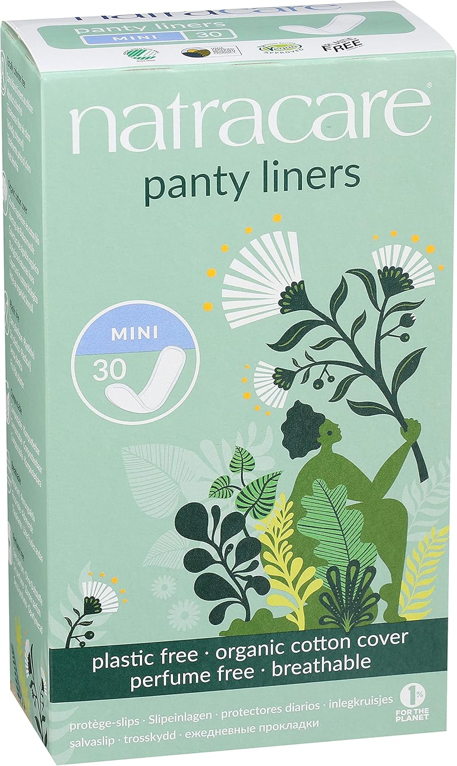 Natracare Mini Panty Liners 30 Pack, 30 Count, Pack of 30 image number 2