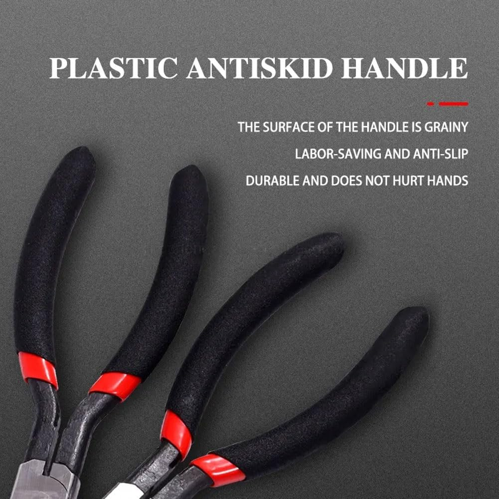 Electrical Disconnect Pliers, Rapid Disconnector Pliers, 8In Automotive Tools Electrical Connector Pliers, Automotive Hose Disconnect Tools for Push Tab Style Plugs(A+B) image number 2