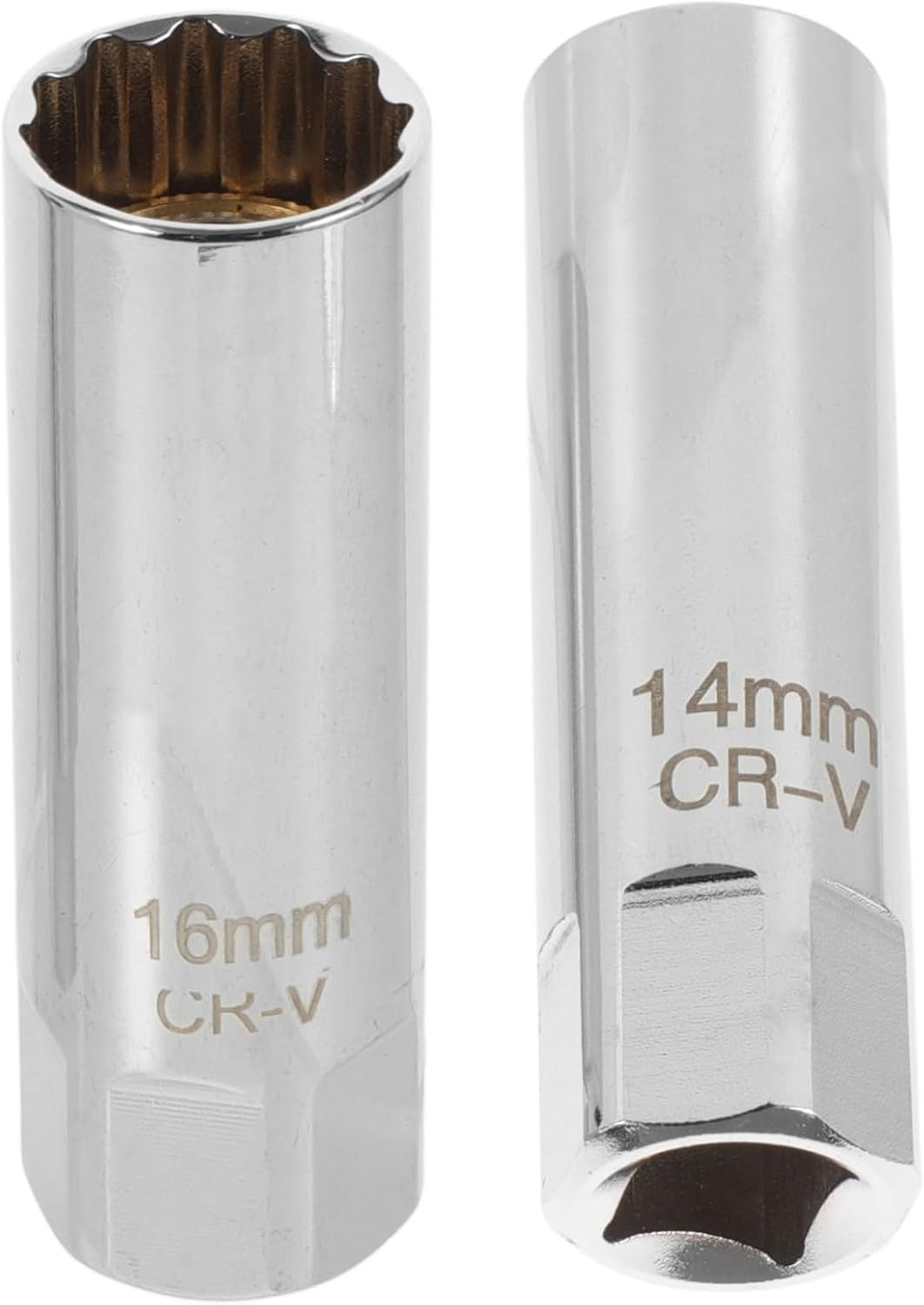 Mikinona 3/8 Spark Plug Socket Set 14Mm and 16Mm Magnetic Wrench Car Spark Plug Removal Tool Professional Automotive Repair Accessories for Mechanics and Diy Maintenance image number 6