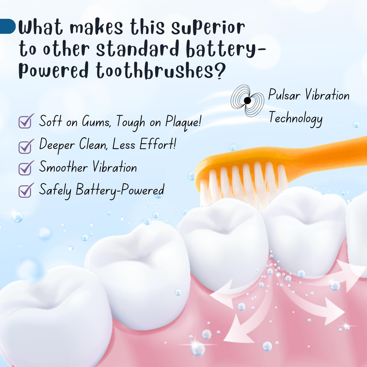 Mr.White Mickey and Friends Electric Toothbrush image number 4