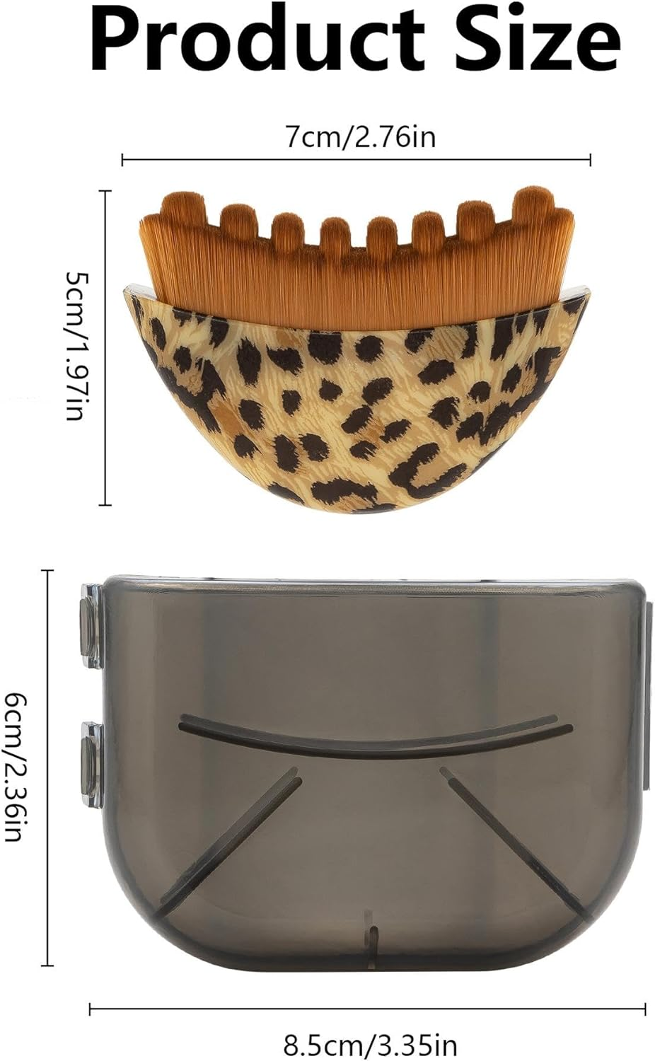 Valentine'S Day Gift 2-Pack Lymphatic Contour Face Brush &ndash; Facial Lymphatic Drainage Massager for Eye & Neck Care, Chin & Jawline Sculpting Tool, Ergonomic Gua Sha Brush for Skincare Absorption image number 1