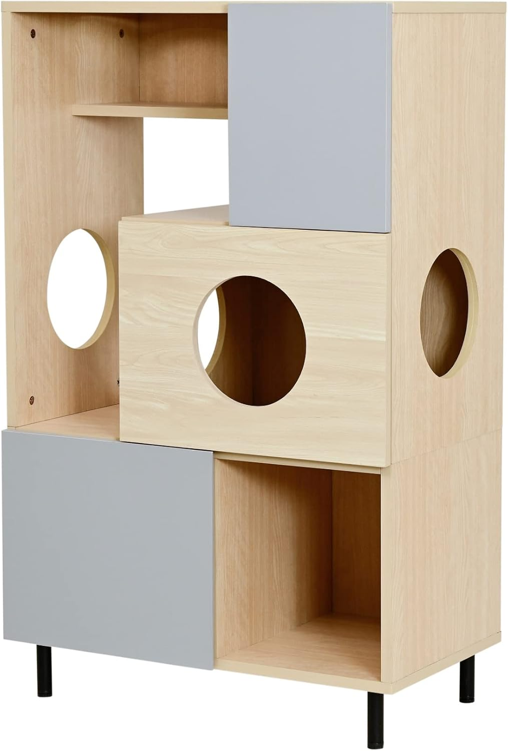 JK Plan FNK-0002-NAGY Cat Toilet Storage, Catwalk, Shelf, Pet Supplies, Storage, Cat Furniture, Cat Furniture Storage, Cat Tower, Interior, Open Cabinet, Storage Rack image number 5