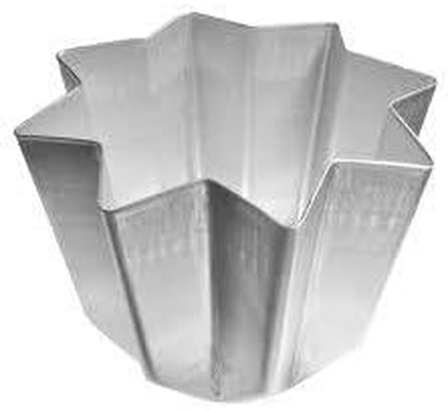 DECORA Anodised Aluminium Pandoro Mould, Silver, 17 X 23.5 X 23.5 Cm image number 3