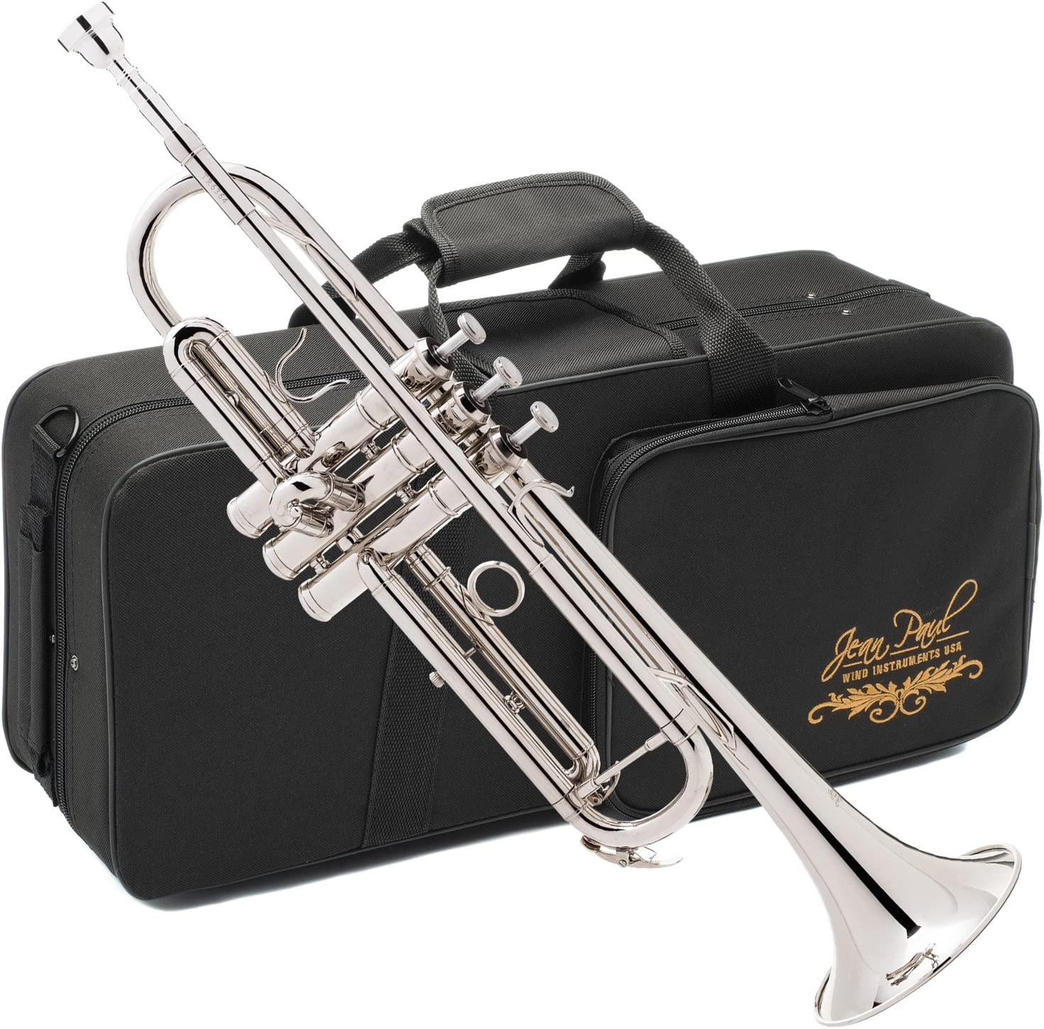 Jean Paul TR-330 Student Bb Trumpet - Brass Lacquered image number 3