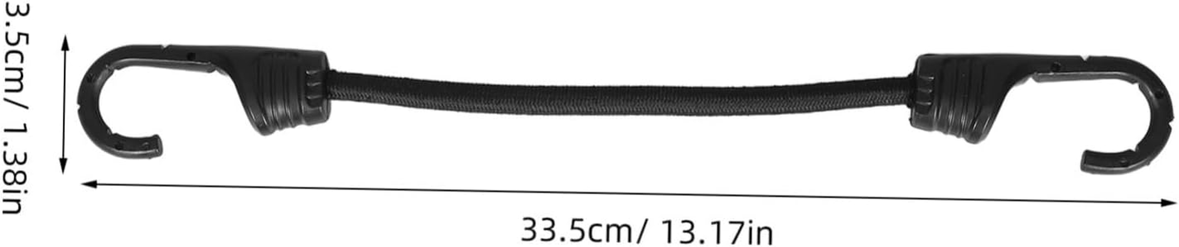 LIGIGWASH 12Pcs Elastic Luggage Straps Tie down Straps Hooks for Car Trunk Bike Rear Rack Outdoor Camping image number 5