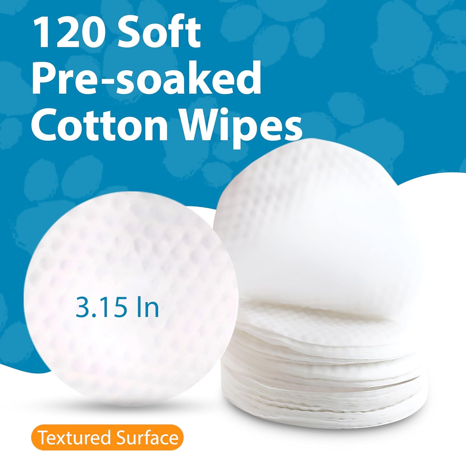 Bulldog Wrinkle Wipes for Dogs 100 Count - Clean and Sooth on Wrinkles, Folds - Dog Wrinkle Wipes French Bulldog, English Bulldog, Pugs, Frenchie - 3.15 in Large Dog Face Wipes - Unscented image number 3