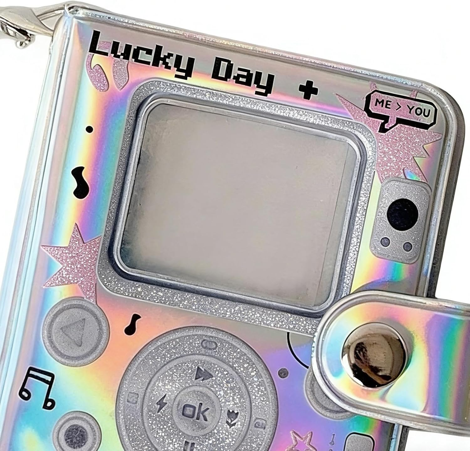 Keychain Photo Album,Retro Cute Double-Sided Small Keyrings - Cute Card Binder - for Family Kids Christmas Holiday Party Vacation Memorial Pregnancy Birth Growth Home