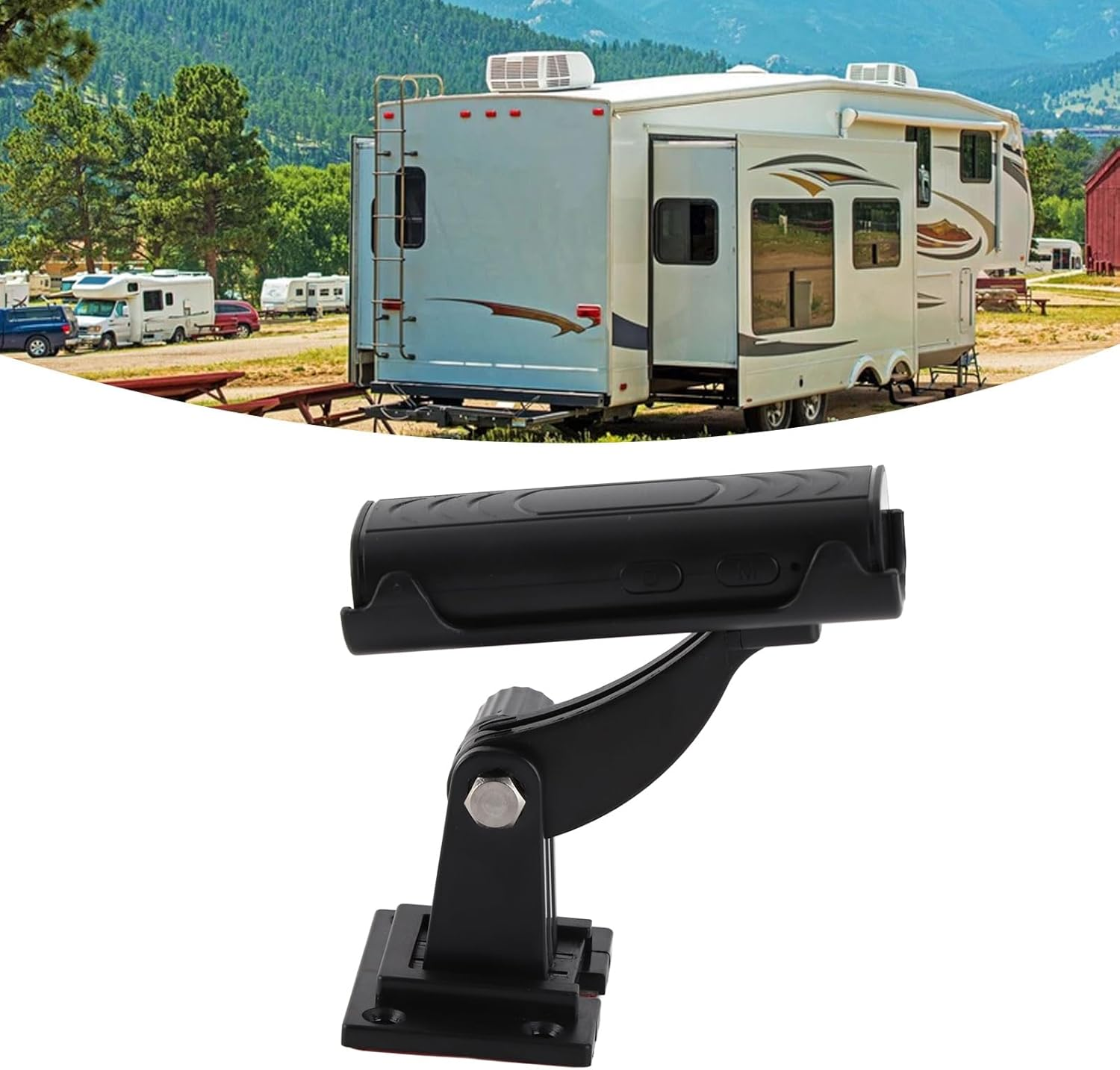 Hitch Backup Camera Wireless 150&deg; Wide-Angle 32GB with Motion Detection Night Vision, for Rv/Truck/Trailer/Home Security image number 1