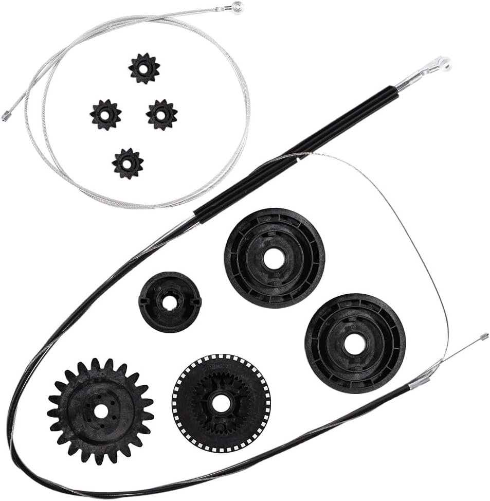 VHEUHZ Electric Sliding Door Guide Rail Repair Kit A6398200442, Left, Right, Compatible with Mercedes Vito W639 Viano V-Class W447 image number 2
