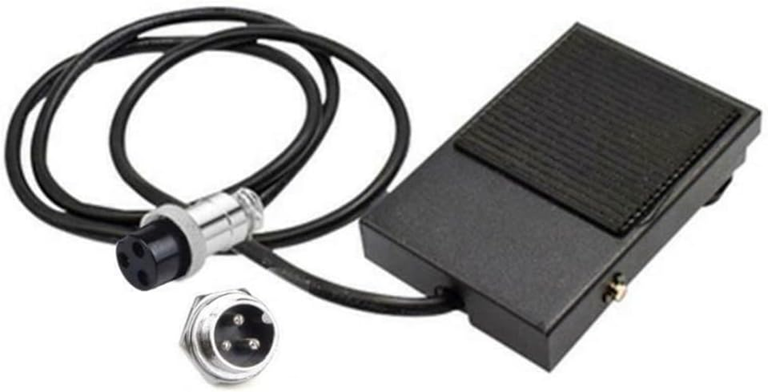 SPORTARC Welder Foot Pedal, Hand Metal Foot Pedal Switch, 3 Pin Plug, Spot Welding Tig Flashlight for TIG Welding Machines, Power Footplate Controllers image number 6