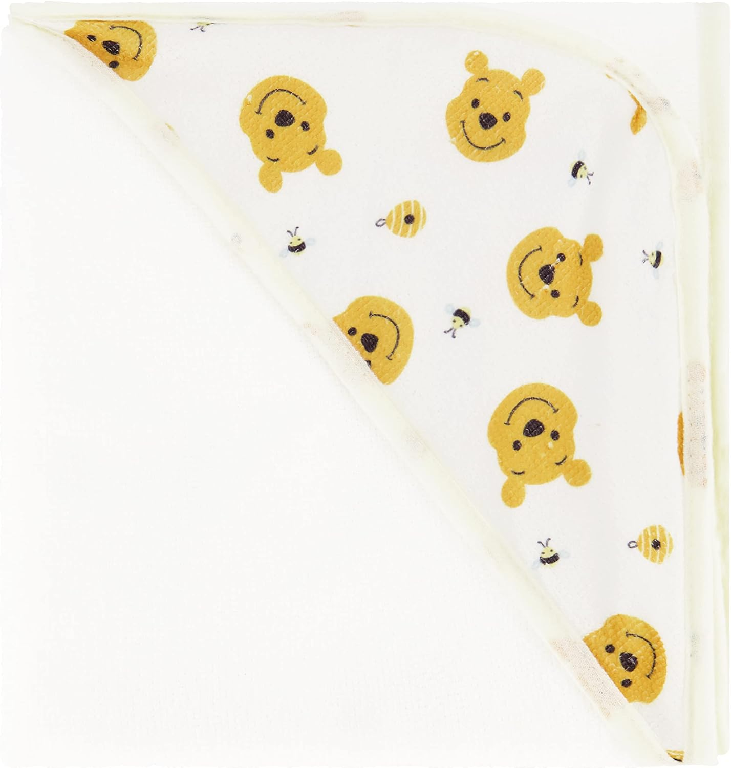 Disney Cudlie Baby Winnie the Pooh 2 Pack Rolled/Carded Hooded Towels in Sweet Life Print, 1 Count image number 2