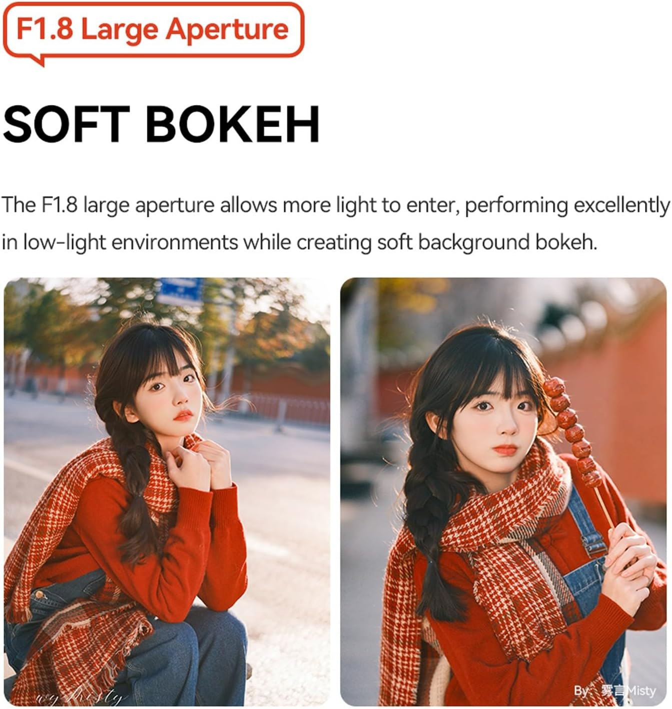 Ttartisan 35Mm F1.8 II X-Mount APS-C Lens for Fuji X-Mount, Auto Focus Large Aperture Lens for Fuji Fujifilm Cameras X-H2 X-T10 X-T100 X-T20 X-T200 X-T3 X-T30 X-T30II X-A7 X-T4 X-T5 X-T50 X-Pro3 image number 1